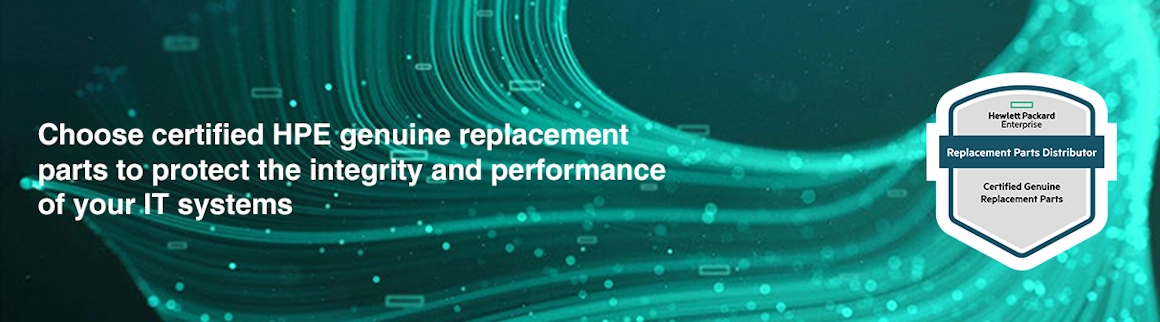 Choose certified HPE genuine replacement parts from PSA to protect the integrity and performance of your IT systems