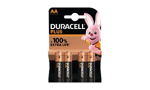 Duracell Plus Power AA 4 Pack