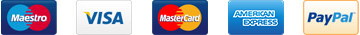 Vi tager MasterCard og Visa