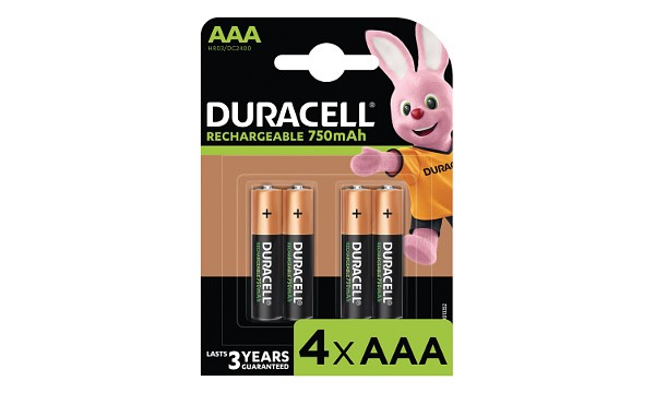 Rechargeable AAA 750mAh - 4 Pack