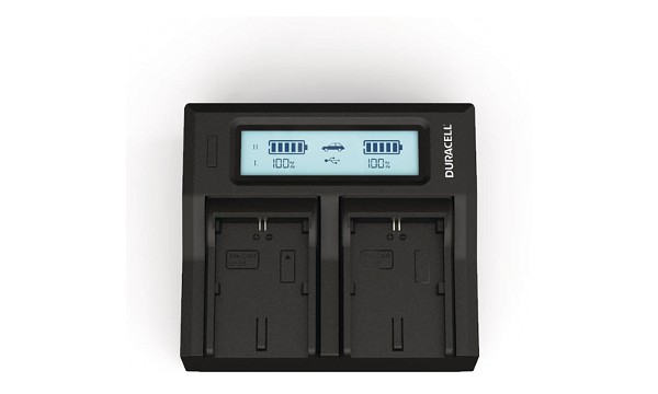 HVR-HD1000 Duracell LED Dual DSLR Battery Charger