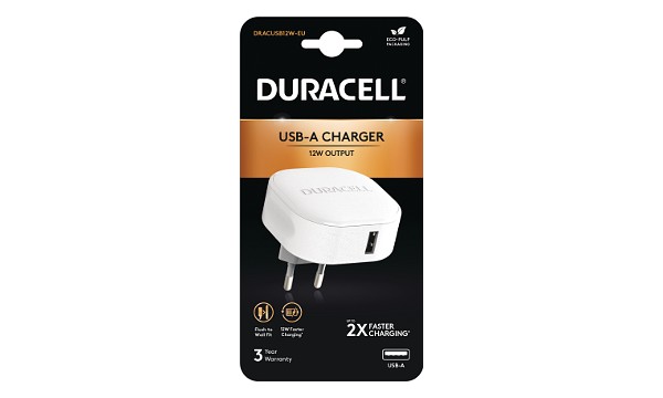 Duracell 12W USB-A-oplader