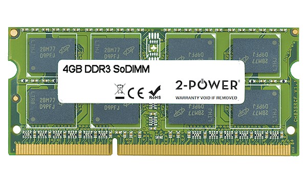 Satellite P770-ST5GX2 4GB DDR3 1333MHz SoDIMM