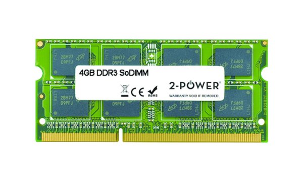 B50-50 80S2 4GB MultiSpeed 1066/1333/1600 MHz SoDiMM
