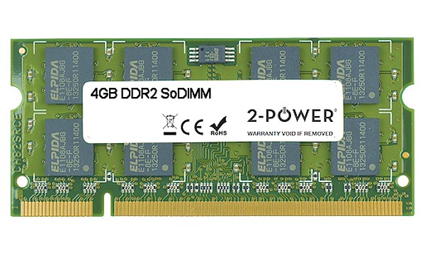 Tecra R10-10W 4GB DDR2 800MHz SoDIMM