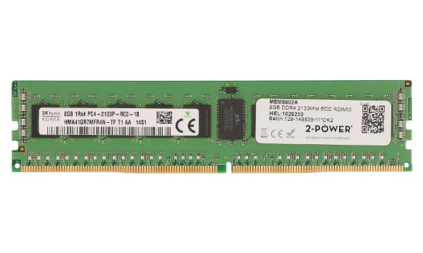 ProLiant DL360 Gen9 Special Server 8GB DDR4 2133MHz ECC RDIMM