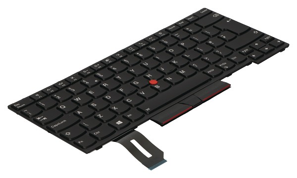 ThinkPad T14 20W0 Black Backlit Keyboard (UK)