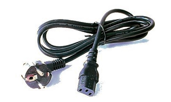 8121-0739 IEC (Kettle) Lead with EU 2 Pin Plug