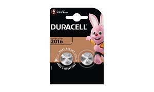 DL2016 Knapcellebatteri - 2 pakker Duracell 3v-batteri
