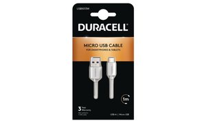 Duracell 1m USB-A til Micro USB-kabel