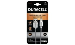 Duracell 1 m USB-A til Lightning-kabel