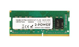 16GB DDR4 3200MHz CL22 SODIMM