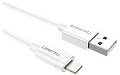Duracell 1m USB-A til Lightning-kabel
