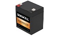 Duracell 12 V 4 Ah VRLA-sikkerhedsbatteri